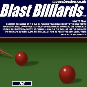 Blast Billiards