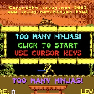 Too Many Ninjas