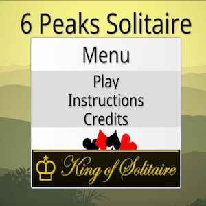 6 peaks Solitaire